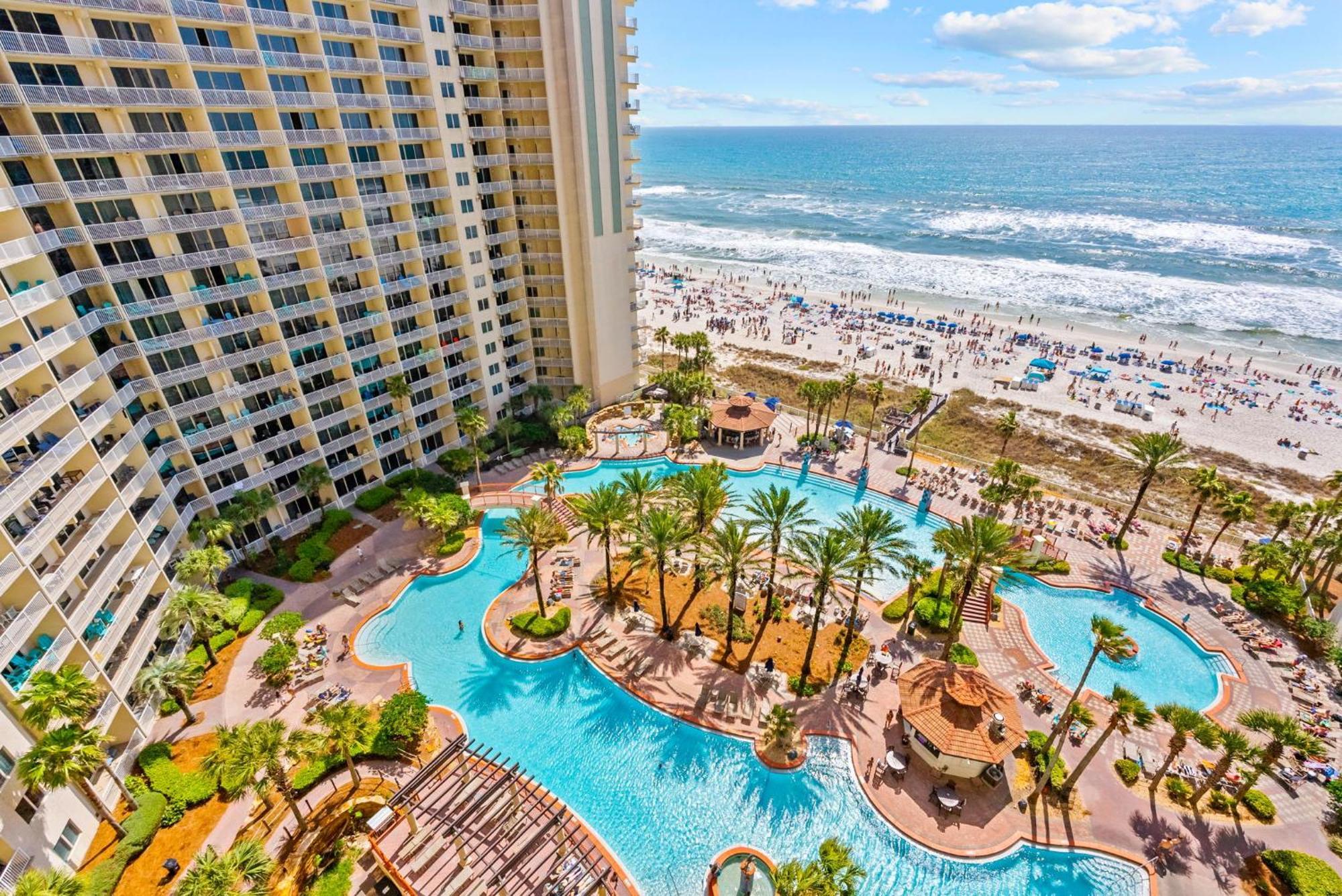 Spacious 2-Bedroom Condo Beachfront Resort! By Dolce Vita Getaways Pcb! Panama City Beach Exterior photo